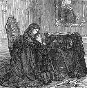 Images Dated 22nd June 2018: WIDOW AND SON
