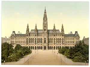 Rathaus Prints: Wien. Rathhaus i. e. Rathaus