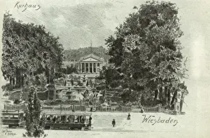Kurhaus Prints: Wiesbaden, Austria - Kurhaus