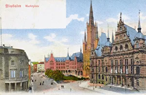 Market Gallery: Wiesbaden, Hesse, Germany - Marktplatz