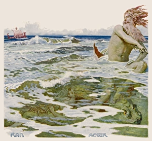 Norse Mythology Collection: AEGIR