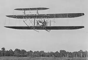 Wilbur Wright Airborne