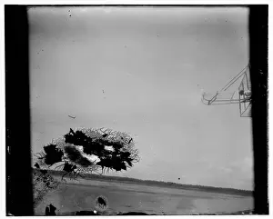 Wilbur Wright gliding, Kitty Hawk, North Carolina