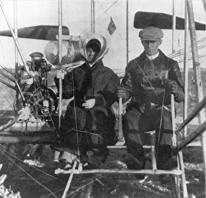 Wilbur Prints: Wilbur Wright and his sister Katherine