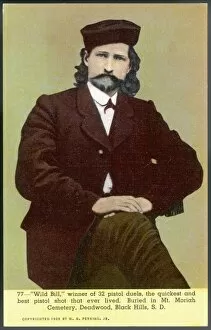 1876 Collection: Wild Bill Hickok / Postcd