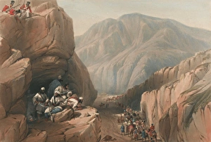Lithographs Gallery: The Wild Pass of Siri-Kajoor