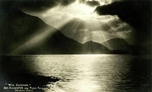 Ullswater Collection: Wild Sunshine, Ullswater and Place Fell, Lake District