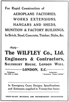 Hangars Prints: Wilfley Steel Buildings & Aircraft Hangars