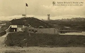Postwar Prints: Wilhelm II Battery, Knocke sur Mer, Belgium