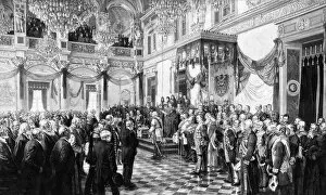 Images Dated 22nd August 2011: Wilhelm Opens Reichstag