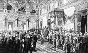 Images Dated 22nd August 2011: Wilhelm Opens Reichstag