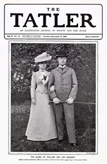 Affairs Prints: Wilhelmina Helena Pauline Maria (1880 - 1962)
