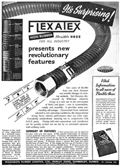 Wilkinson Prints: Wilkinson Rubber Linatex - Flexatex