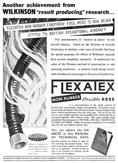 Wilkinson Prints: Wilkinson Rubber Linatex - Flexatex