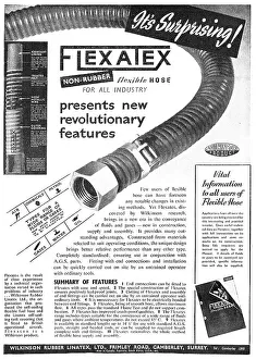 Wilkinson Prints: Wilkinson Rubber Linatex - Flexatex