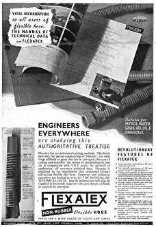 Wilkinson Prints: Wilkinson Rubber Linatex. Flexatex Synthetic Rubber Hose
