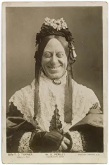 Aunt Collection: Willam Sydney Penley (1852 - 1912) English actor-manager