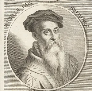 Middle Ages Prints: Willem Key, Flemish Renaissance painter, 1516-1568