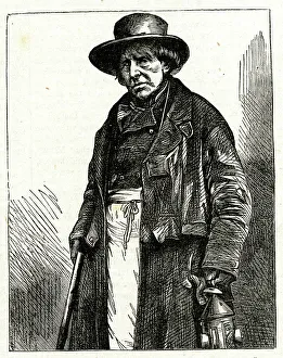 Watchmen Prints: William Anthony, the last of the London night watchmen