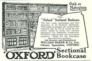 Handsome Prints: William Baker Oxford Bookcase Advertisement