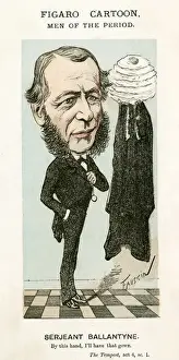 Figaro Prints: William Ballantine, Cartoon