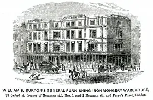 Ironmongery Prints: William Burtons general ironmongery 1851