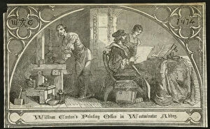 New images august 2021, william caxtons printing office westminster