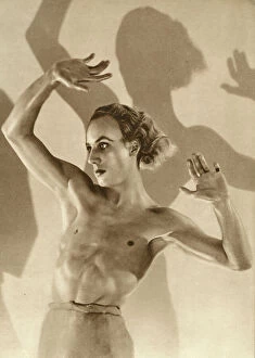 Shadow Collection: William Chappell Ballet Dancer Man Bare Chest