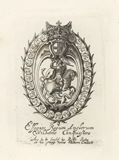 George Jones Prints: William the Conqueror as Saint George