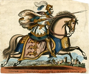 Images Dated 23rd August 2017: William the Conqueror at the siege of Gerberoy Castle