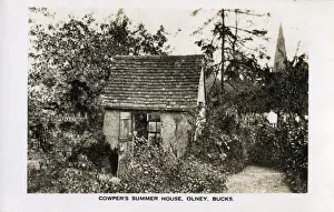 Minute Prints: William Cowpers Summer House, Olney, Buckinghamshire