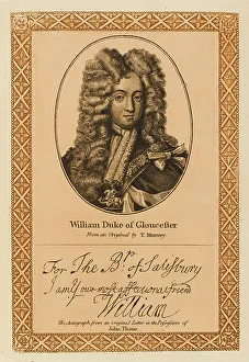 1689 Prints: WILLIAM DUKE GLOUCESTER
