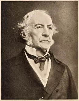 Ewart Collection: William Ewart Gladstone (1809 - 1898), British statesman and Liberal politician