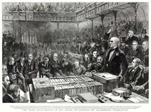 Ewart Collection: William Ewart Gladstone (1809 - 1898), English Liberal statesman