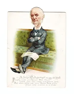Nodding Prints: William Ewart Gladstone on a movable Christmas card