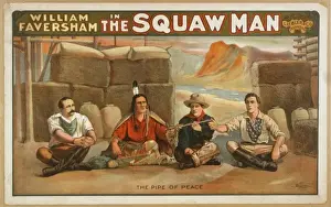 Squaw Prints: William Faversham in The squaw man