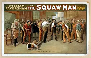 William Faversham in The squaw man
