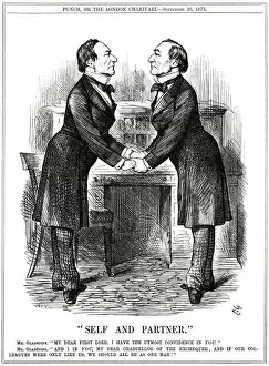 William Gladstone as twins