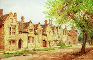 Chipping Prints: William Greville's House, Chipping Campden, Gloucestershire