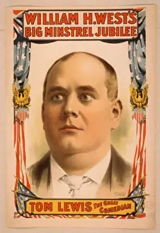 Minstrel Prints: William H. Wests Big Minstrel Jubilee