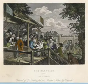 1758 Prints: William Hogarths Election 3 of 4