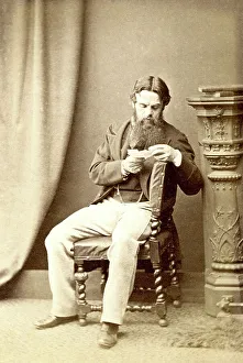 Pre Raphaelite Prints: William Holman Hunt, artist, carte de visite