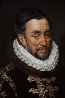 Brocade Gallery: William I, Prince of Orange (1533-1584), c. 1579, by Adriaen
