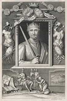 Domesday Prints: William I (Vertue 1)