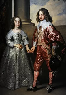 Dyck Collection: William II, Prince of Orange, and his Bride, Mary Stuart, 164