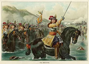 William III at the Battle of the Boyne, Ireland