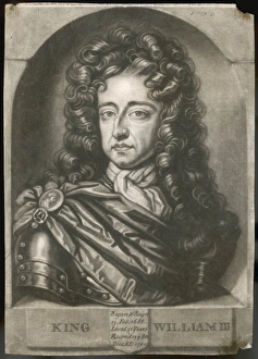 Historical Royalty Gallery: William III Mezzotint