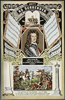 Pious Gallery: WILLIAM III / POSTCARD