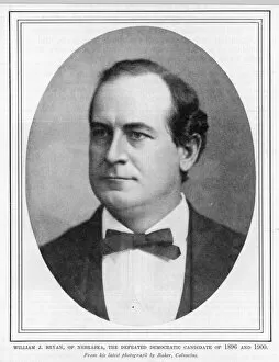 1896 Collection: William Jennings Bryan