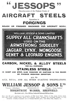 Forgings Prints: William Jessop Aircraft Steel Forgings